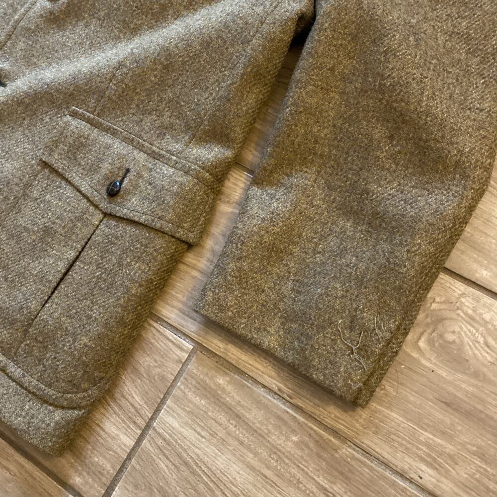 Vintage S. Cohen Montreal Prestige Lester Blazer 42R 100% Wool Check Canada - Picture 6 of 10